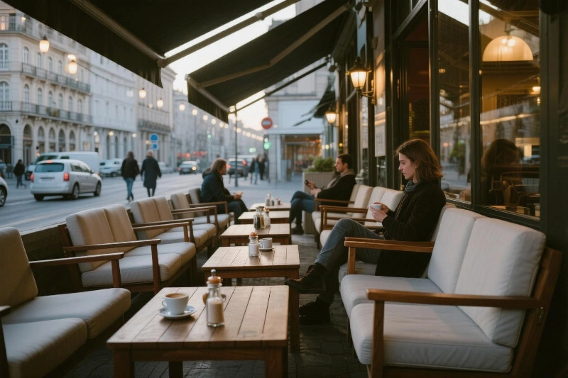 Application-of-outdoor-sofa-in-cafes