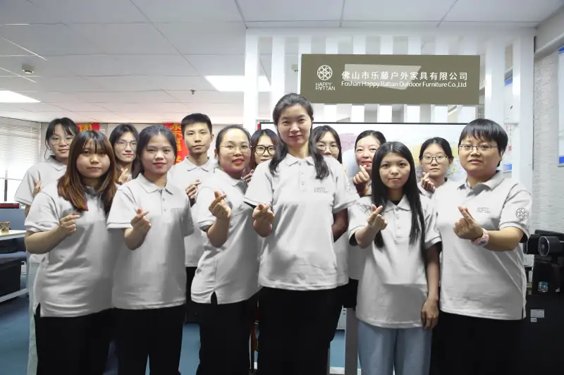 Happy Rattan Outdoor Furniture Team