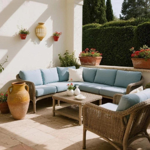 Outdoor-sofa-display