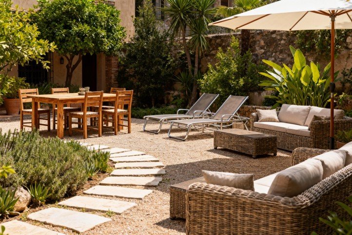 What Is Outdoor Furniture Made Of