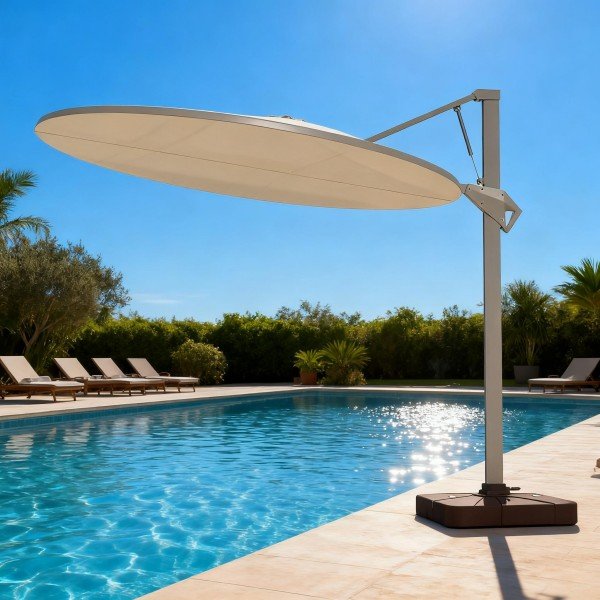 1.Adjustable Patio Butterfly Umbrella