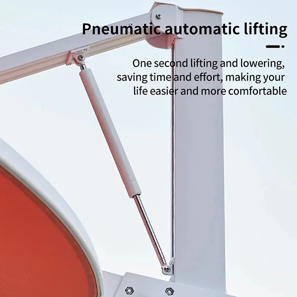 3.6-pieces flower Patio Adjustable Umbrella