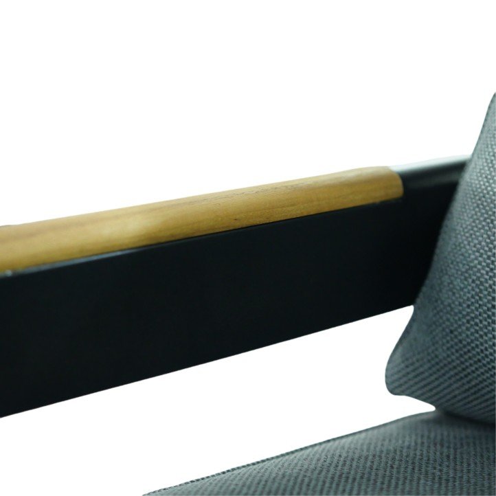 Aluminum Alloy Modern Outdoor Dining Set Handrail