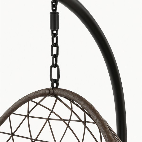 Luxury Outdoor Swing Hanging Egg Chair Frame