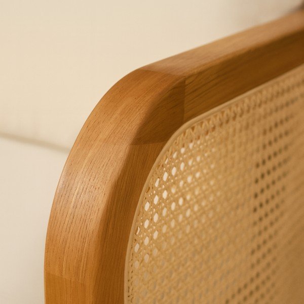 Rattan mid century outdoor chair Frame