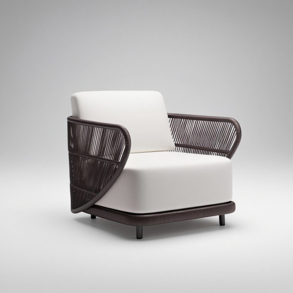 4.Modern Outdoor Sofa with Cushions Stylish Patio Lounge Seating