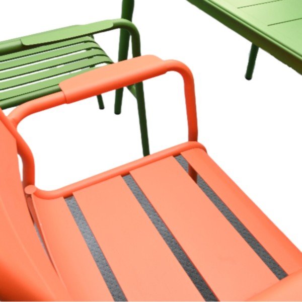 4.Outdoor Dining Set with Bench and Chairs for Patio or Lawn