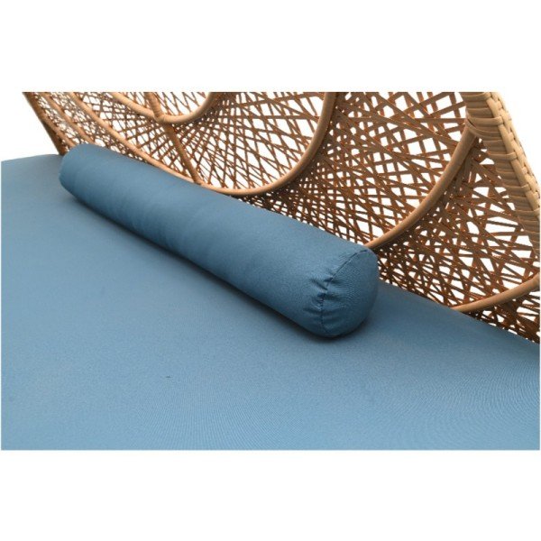 Rattan Outdoor Canopy Daybed Stylish Rattan Lounge Chair cushions