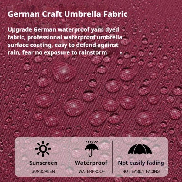 5.Adjustable Patio Butterfly Umbrella