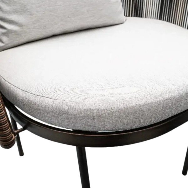 5.Trendy Rattan Dining Set For 2