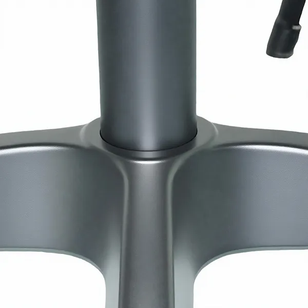 Double plastic wood outdoor dining table set table base