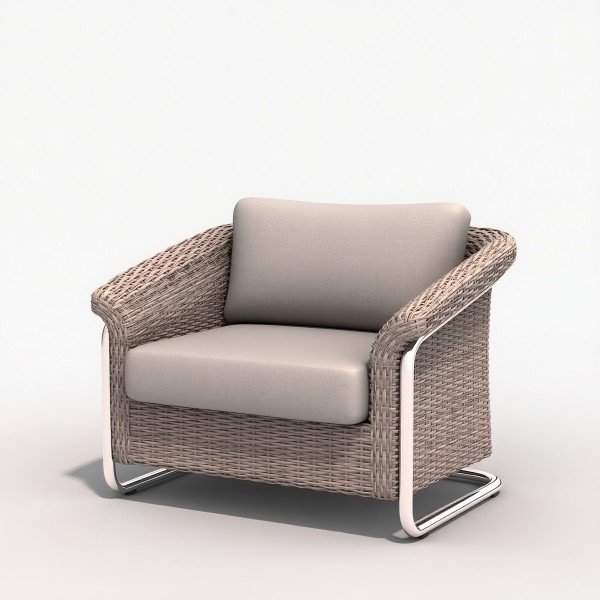 Luxury PE Rattan Outdoor Sofa