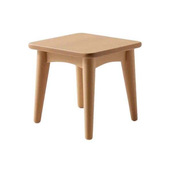 8.Contemporary Teak Wood Outdoor Sofa Set with Black Cushions