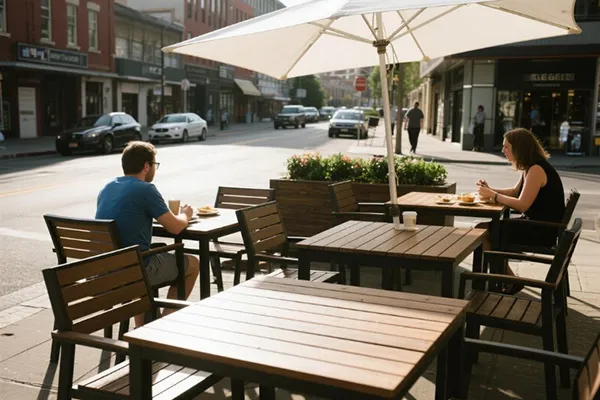 Application-of-Plastic-Wood-Outdoor-Furniture-in-Cafes