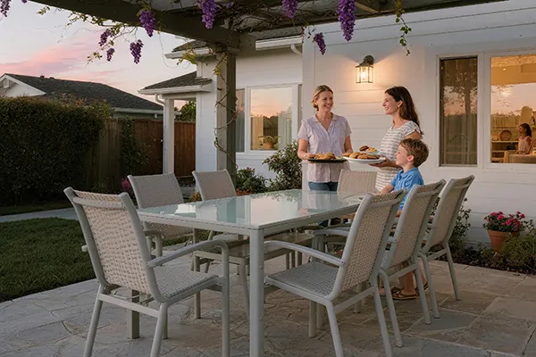 Application-of-aluminum-outdoor-furniture-in-home