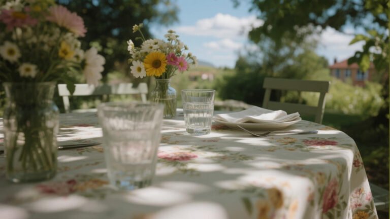 Easy Steps to Create a Stunning Outdoor Dinner Table Setting