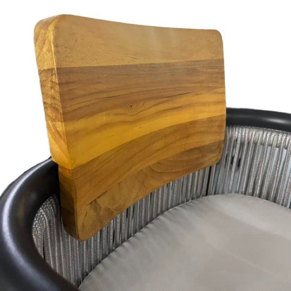 3.3-Piece Modern Outdoor Bistro Table and Chairs Set