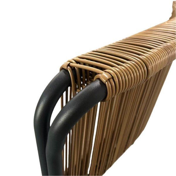 4.Contemporary Barrel Wicker Porch Chair