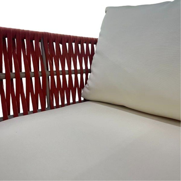 5.3-Piece Modern Outdoor Rope Sofa Set