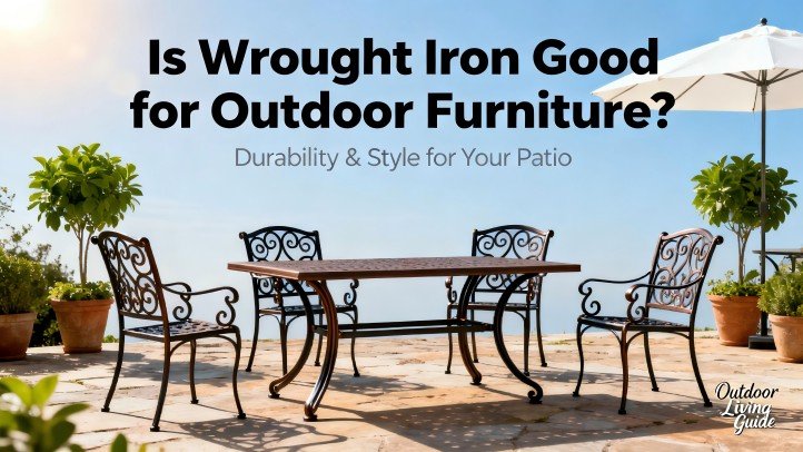 Is Wrought Iron Good for Outdoor Furniture