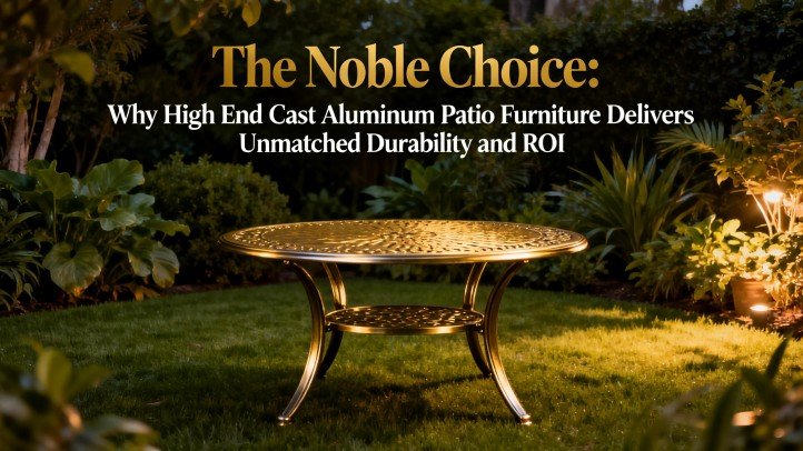 The Noble Choice Why High End Cast Aluminum Patio Furniture Delivers Unmatched Durability and ROI