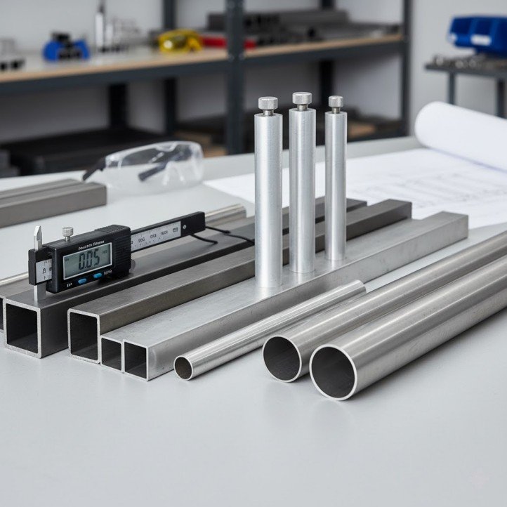Tube thickness vs deflection under load (aluminum frame)