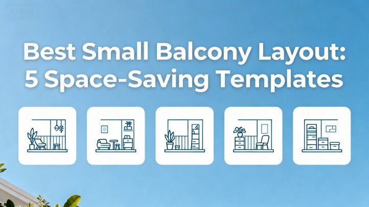 Best Small Balcony Layout 5 Space-Saving Templates