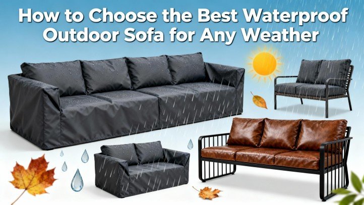 How to Choose the Best Waterproof Outdoor Sofa for Any Weather