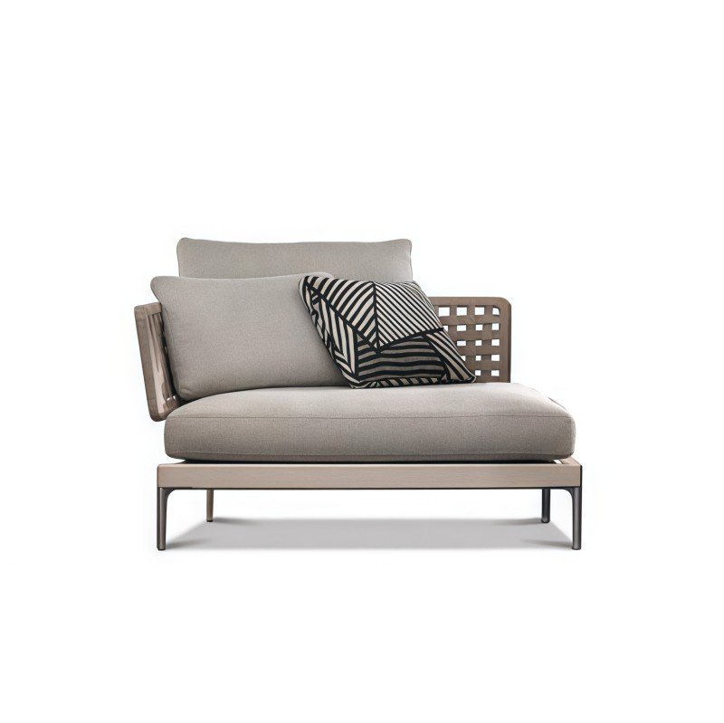 Outdoor Lounge Sofa Armless Module Sectional