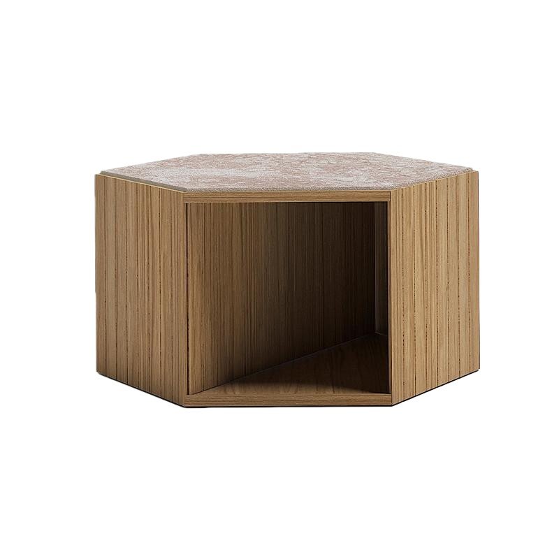 Rope Garden Sofa Hexagon Low Side Table Storage